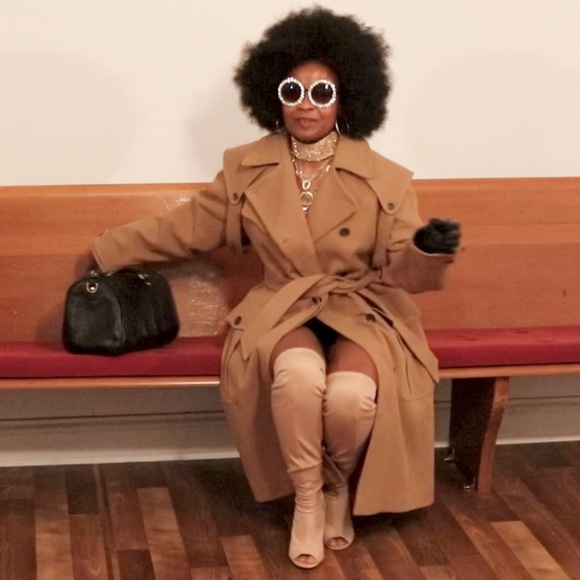 New Designer Rag & Bone Giana Structured Trench Coat, belt camel 100% Cotton S - Picture 13 of 17